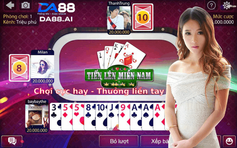 Xếp bài tiến lên miền Nam để chơi dễ dàng Xếp bài tiến lên miền Nam để chơi dễ dàng