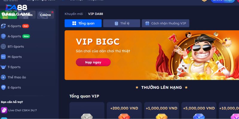Ưu đãi đặc biệt dành cho thành viên VIP.