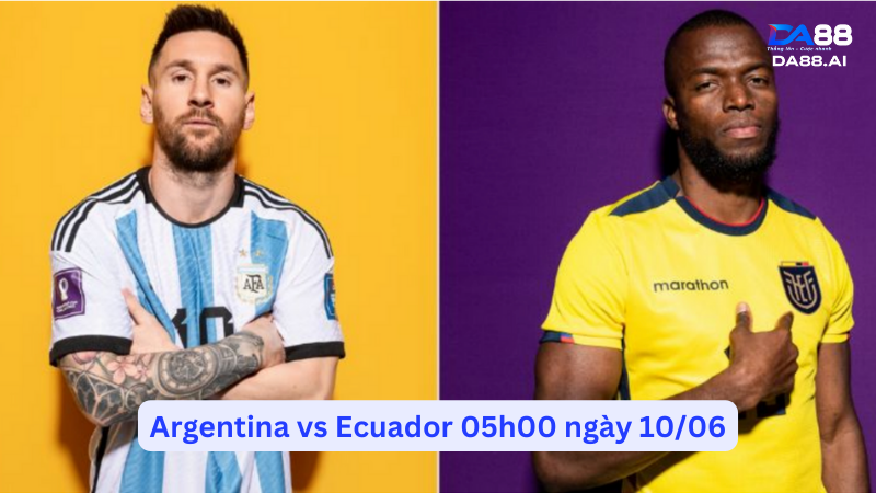 Argentina đấu với Ecuador trên sân nhà trước thềm Copa America