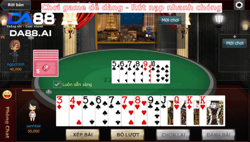 Chơi tiến lên đếm lá miền Nam được nhiều người ưa thích Chơi tiến lên đếm lá miền Nam được nhiều người ưa thích